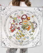 Pañoleta Alchemy of love Beige