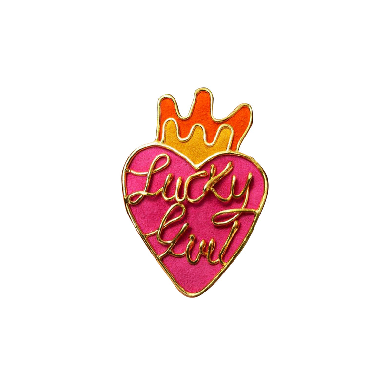 Pin "Lucky Girl"