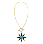 Chain link mini starlove blue