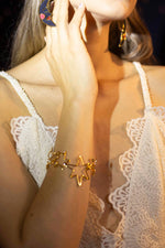 Starlight Rain gold bracelet