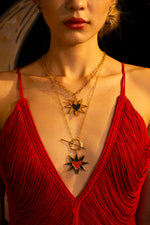 Chain link mini starlove yellow blue