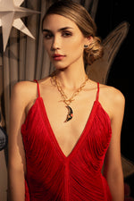 Chain XL velvet blue moon