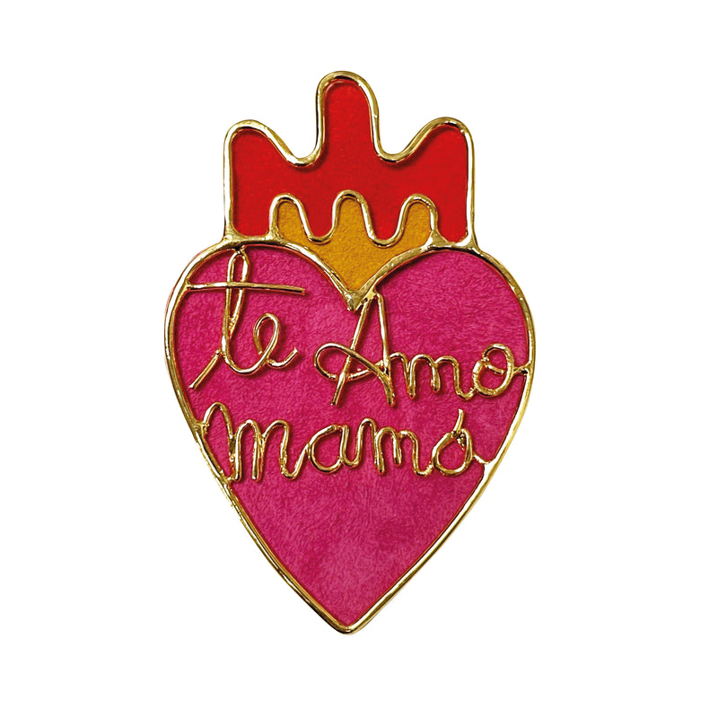 Pin "Te amo mamá"