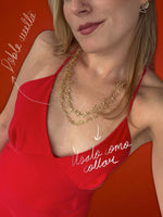 Chain belt "Poema a Cali"