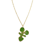 Cadena Monstera Verde