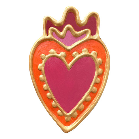 Joyero Corazón y punto