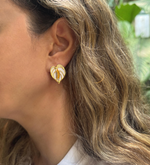 Mini studs Anturios blancos