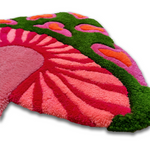 Psychodelic Mushroom Rug