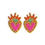 Aretes Milagritos Amarillos de Amulettos