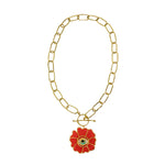 Chain link XL rosa ojo