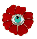 Espejo Flor Ojo Grande