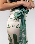 Ojos Sol Falda Wrap Verde