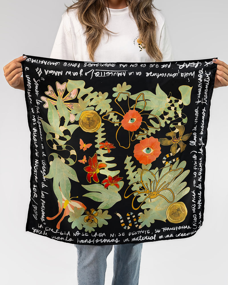 Pañoleta Raices Negra