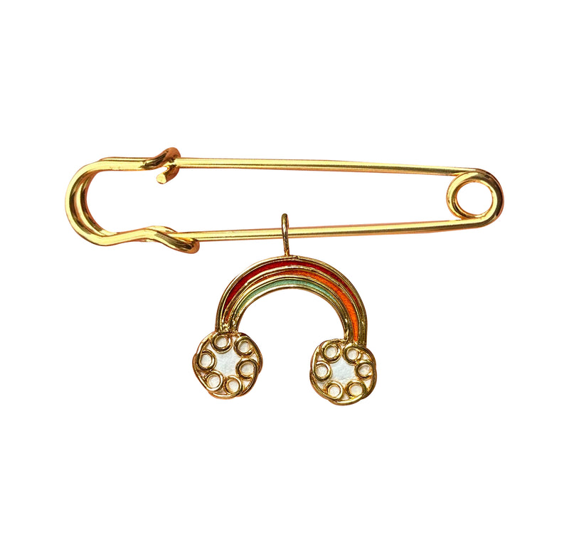 Pin Clip Arcoiris