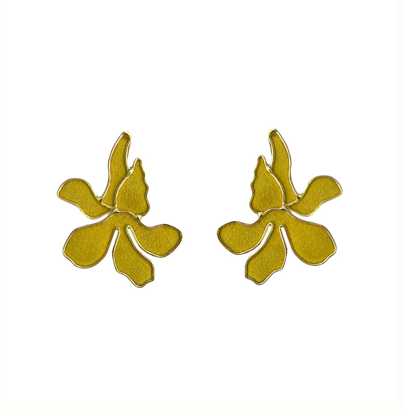 Aretes Guayacan Amarillo