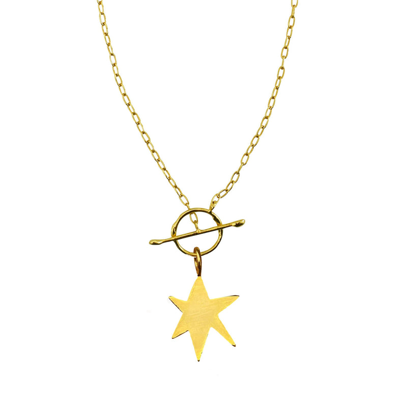 Funky star link mini chain