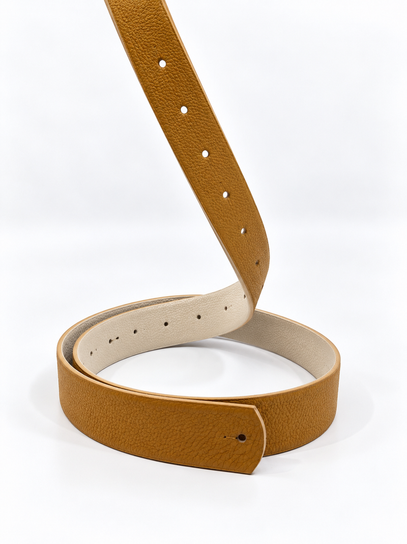 Correa doble faz Mostaza | Beige
