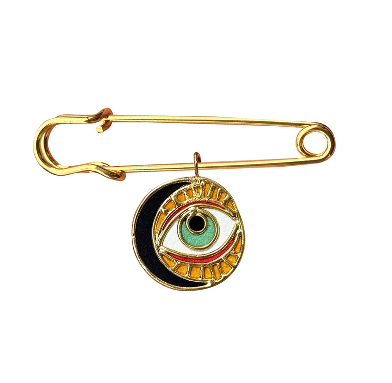 Pin Clip Ojo Luna