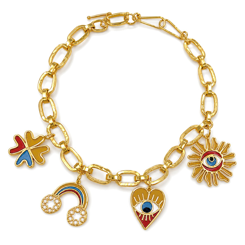 Choker "Mi corazón es Colombiano"