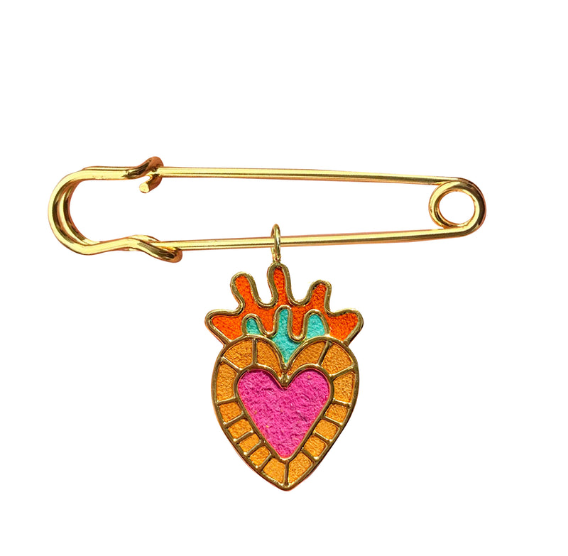 Pin Clip Milagritos Amarillos
