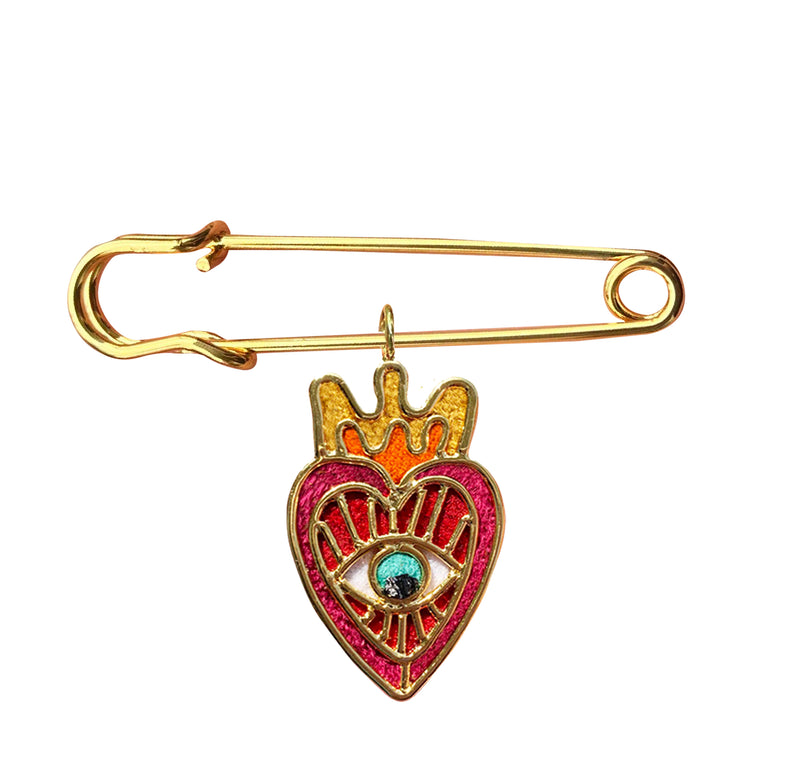 Pin Clip Milagros del Corazón