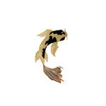 Pin Koi Blanco y Rojo