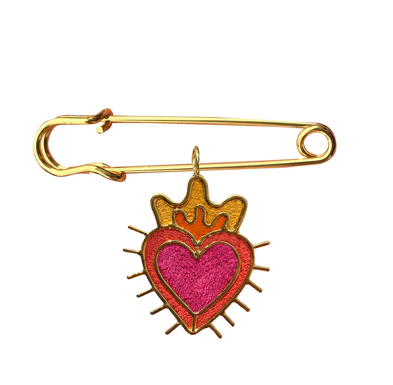 Pin Clip Sagrado Corazón