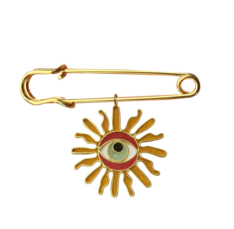 Pin Clip Ojo Sol