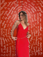 Written Chain Belt "POEMA A CALI"