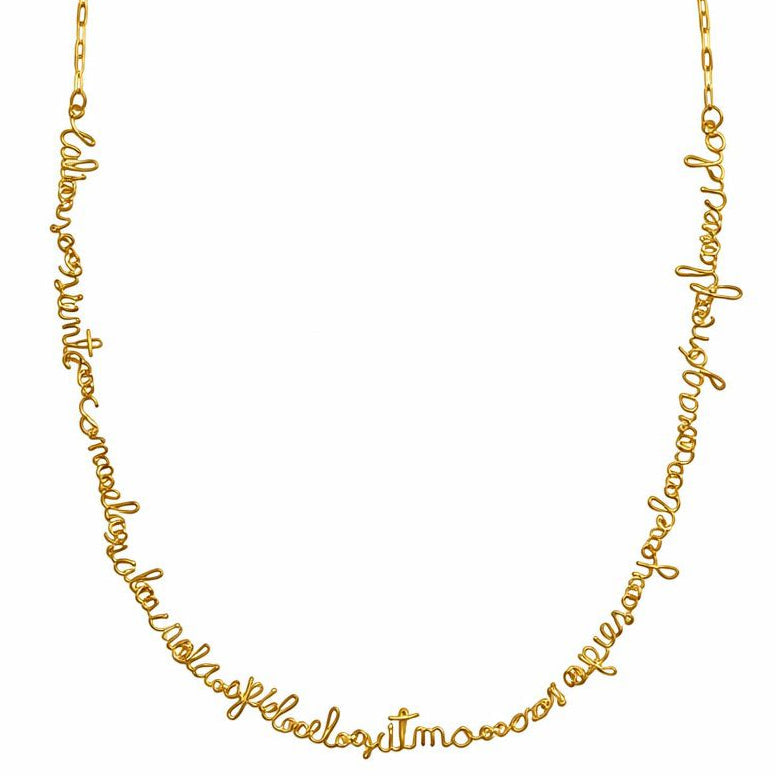 Written Mantra Chain "Cali se Siente..."