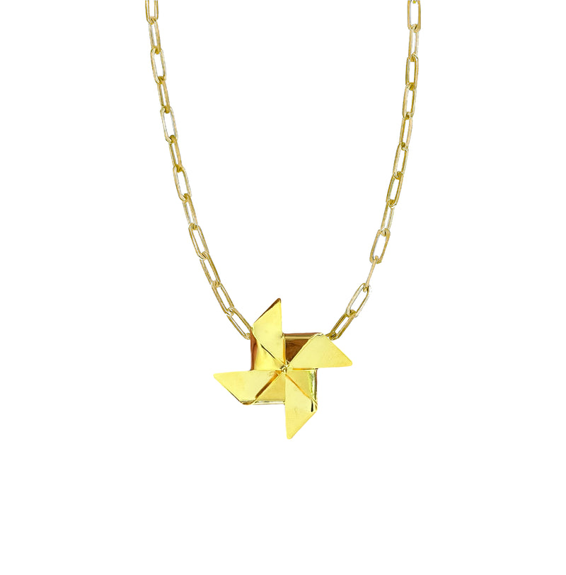 Chain link mini Ringlettes dorado