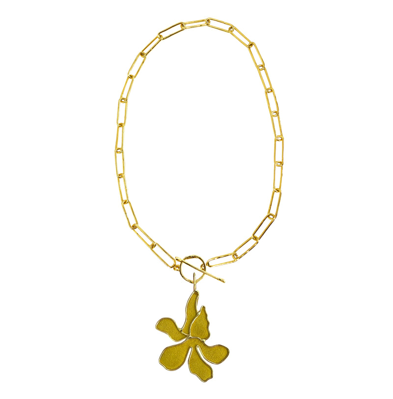 Chain Link Thin Guayacan Amarillo